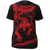 Spiderman - Spider or the Man (slim fit) T-Shirt Size M