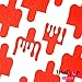 Whats Up Nails - Dripping Nail Stencils Stickers Vinyls for Nail Art Design (1 Sheet, 36 Stencils)
