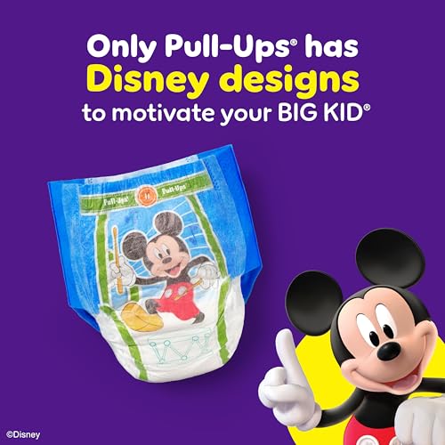 PULL-UPS BOYS’ POTTY TRAINING PANTS, SIZE 3T-4T TRAINING UNDERWEAR (32-40 LBS), 66 COUNT