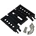 CNC Aluminum Center Skid Transmission Plate for 1/10 Axial Wraith 90018 RC Truck Car Black