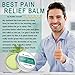 Organic Hemp Balm for Pain Relief (2200mg), Natural Hemp Pain Relief Cream for Back, Knee, Neck, Joint - Premium Hemp Herbal Extract Balm for Inflammation & Sore Muscles - Made in USA