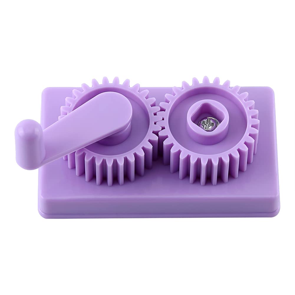 Hand Operated Quilling Crimper, Paper Quilling Crimper Machine Paper Crimper Plastic Paper Wave Shape Making Tool for Origami DIY Crafts, Purple