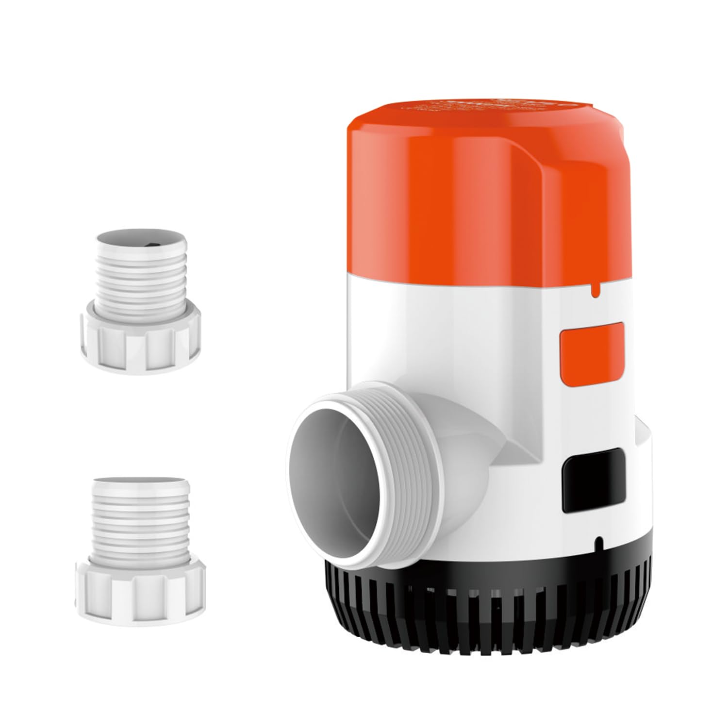 LIGHTEU®, DC 12V Non-Automatic Bilge Pump 13A Series 3700GPH Submersible Water Pump for Marine Boats Yacht Caravan Outdoor Garden SFBP1-G3700-13A