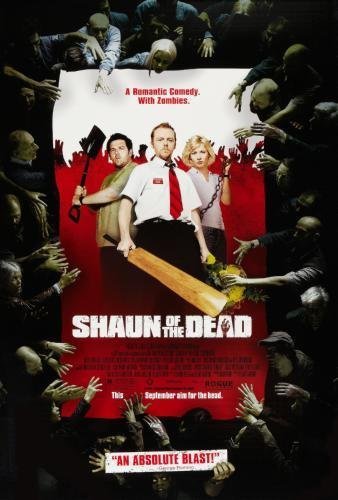 Shaun Of The Dead Movie Poster #01 24"x36"