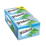 Trident Mint Bliss Sugarfree Gum 15-14 Piece Packs Total 210 Sticks