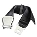 Wonderoto Airplane Safety Seat Belt Extender with Tough Buckle for Adult and Child, Black