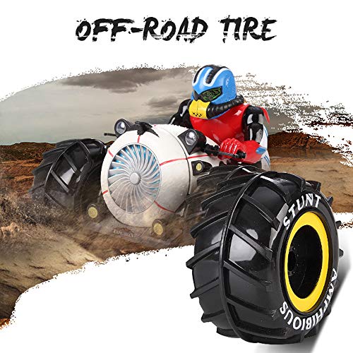 image for FLYZOE RC Car 2.4Ghz Racing Car Amphibious Stunt Car Radio Control Mot