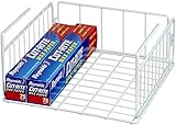 Simple Houseware Under Shelf Basket, White