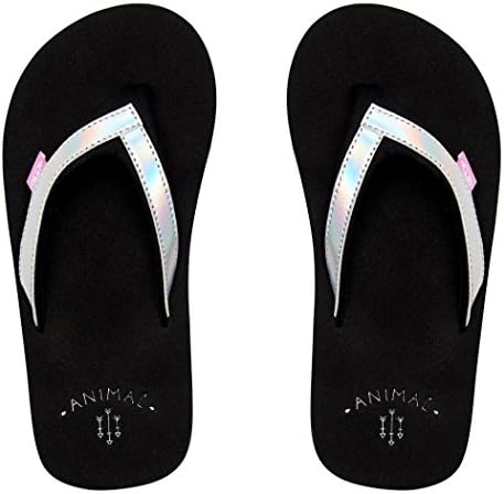 animal swish slim flip flops