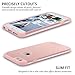 iPhone 6 Cases, Vogue Shop 2in1 Hybrid Hard PC Cover and Inner Soft Silicone Corner Protection High Impact Defender Combo Shell Case for iPhone 6 4.7 inch (rose gold)