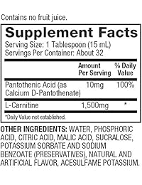 Dymatize Liquid L-Carnitine Advanced Metabolic Support, 1