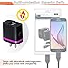 Wall Charger, Canjoy Unversal Portable USB Plug 2 Port 10W/2A Home Travel Power Charger for iPhone 7/6 6s Plus SE, iPad, Samsung Galaxy S6 S7 S8 Android