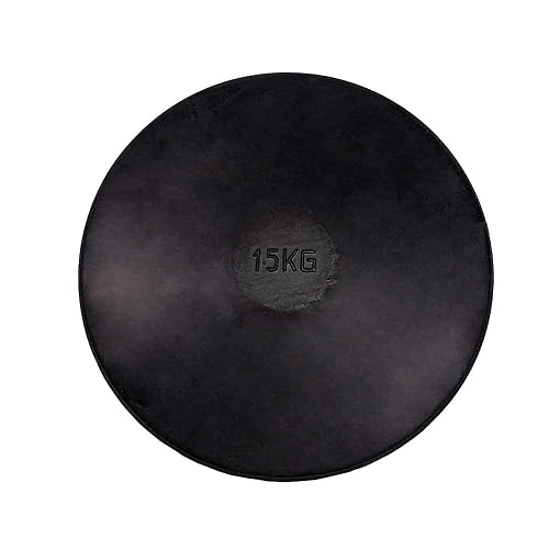 Cannon Sports Black Rubber Discus - Rubber Practice Discus for All ...