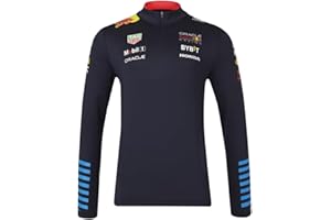 Castore Red Bull Racing F1 Team1/4 Zip Midlayer 2024 Navy, Blue