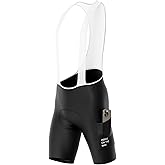 INBIKE Cycling Bib Shorts for Men, 3D Padded Breathable Road Bike Shorts Men, Lightweight Biking Bicycle Bibs with Pockets