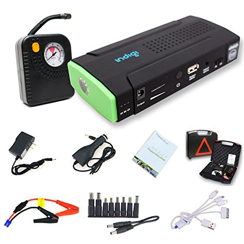 image for Indigi Power Bank Cell Phone Laptop Car JUMP STARTER TIRE COMPRESSOR A