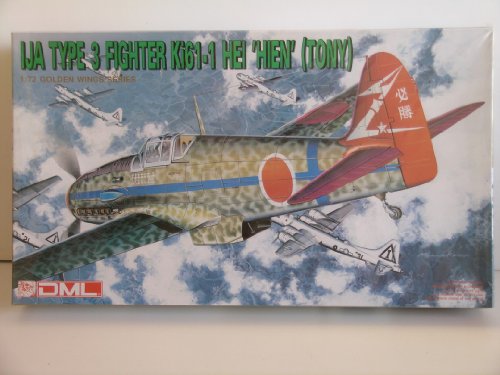 DML "Japanese WW II Ki-61-1 Hien Tony Fighter" Plastic Model Kit