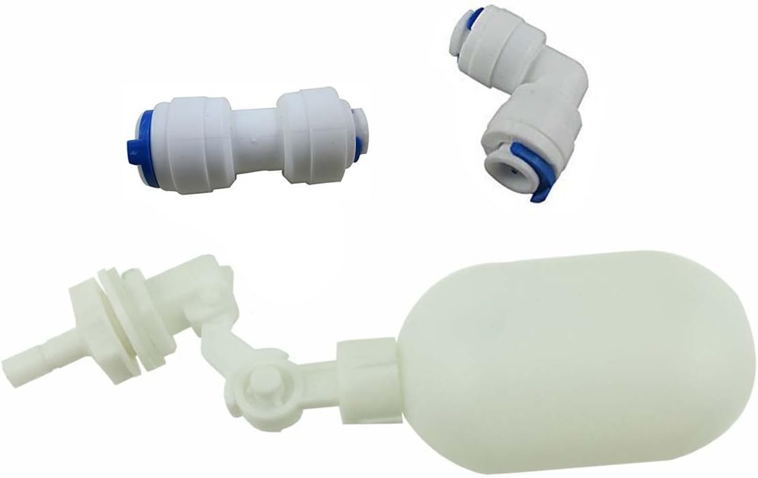 Plastic Adjustable Float Valve for Aquarium Water purifiers Reverse Osmosis System (Type-k3)