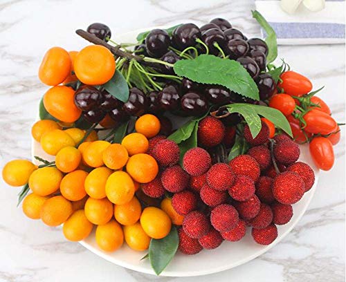 East Majik Artificial Kumquat Sets for Home House Kitchen Party Decoration 2 Sets