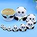 LK King&Light 10pcs Pandas Russian Nesting Dolls Matryoshka Toys