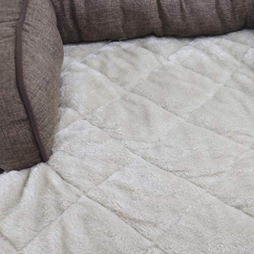Bravetoshop Pet Bed for Dog and Cats Orthopedi Cushion Bed Soft Plush Sofa Bed Dog Bed Pad Pet Calming Sleeping Bag Bed Self Warming Pillow Cuddler Bed - Thumbnail 6