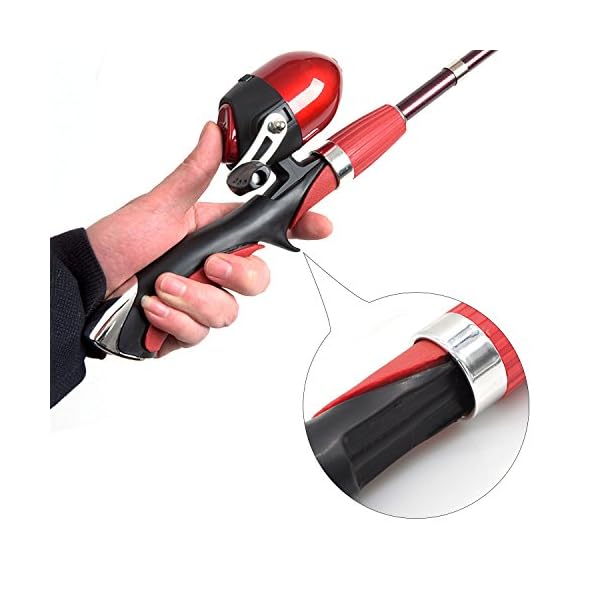 Fishing-KitRod-Reel-CombosFreehawk-Spinning-Travel-KitMini-Fishing-Rod-Pole-Fishing-Reel-Fishing-BagPack-of-3Pieces