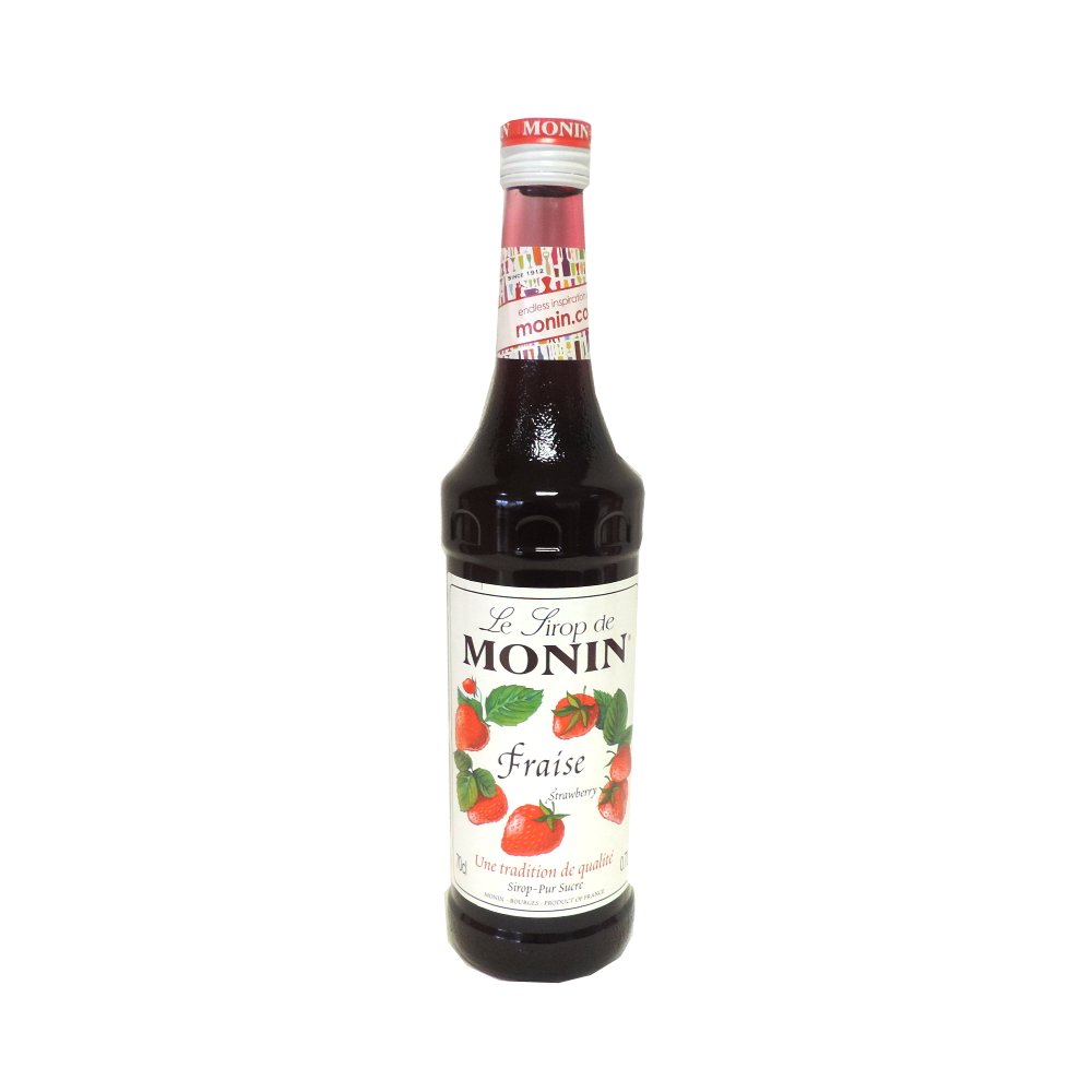 Monin - Fraise Syrup - 700ml (Case of 6) Monin - Fraise Syrup - 700ml (Case of 6)