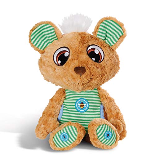 NICI Schlafmützen Schlummergeschichten-Bär Schlummsi in grünem Pyjama – Kuscheltier Teddybär – Gutenachtgeschichten…