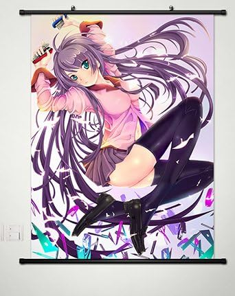 Home Decor Anime Bakemonogatari Wall Scroll Poster Fabric Painting Senjougahara Hitagi 035 L