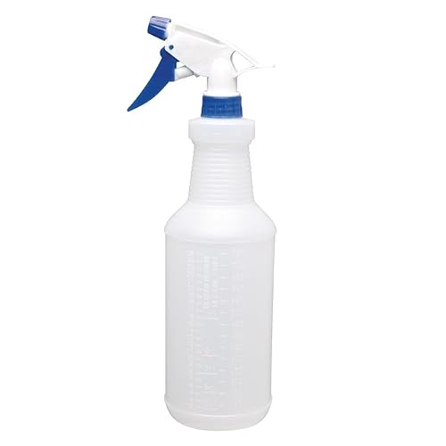 Jantex 6218 colour Coded Spray Bottles Blue 750ml 265X110X90mm Kitchen Cleaner Empty