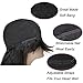 Ms Taj Short Afro Kinky Curly Human Hair Wigs for Black Women Brazilian Virgin Short Curly Afro Wigs None Lace 150% Density Unprocessed Afro Wig Human Hair Curly Machine Made (wavy wig)