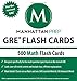Manhattan Prep GRE: 500 Math Flash Cards (Manhattan Prep GRE Strategy Guides)