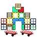 Shapemags 42 Pcs Magnet Building Tiles Magnetic Blocks - Windows and Doors Set, Award Winning STEM Educational 3D Construction Blocks