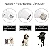 Pecute 2 Speeds Dog Nail Grinder, Rechargeable Electric Pet Nail Trimmer for Paw Grooming, Gentle and Painless Nail Clipper for Small and Medium Dogs,1h Charge Time,4h Work Life