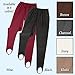 Collections Etc Women's Classic Tapered Leg Stirrup Pants - Made In The USA