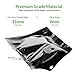25 Smell Proof Bags (4x6) Made in USA by Formline Supply- Premium Odor Proof Baggies Designed to Lock in Herb Freshness with Reusable Zipper - Discreet Airtight and Heat Sealable + 2 Free Doob Tubes