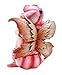 Ebros Miniature Fairy Garden Statue Pink Periwinkle Flower Fairy Collectible Figurine 3