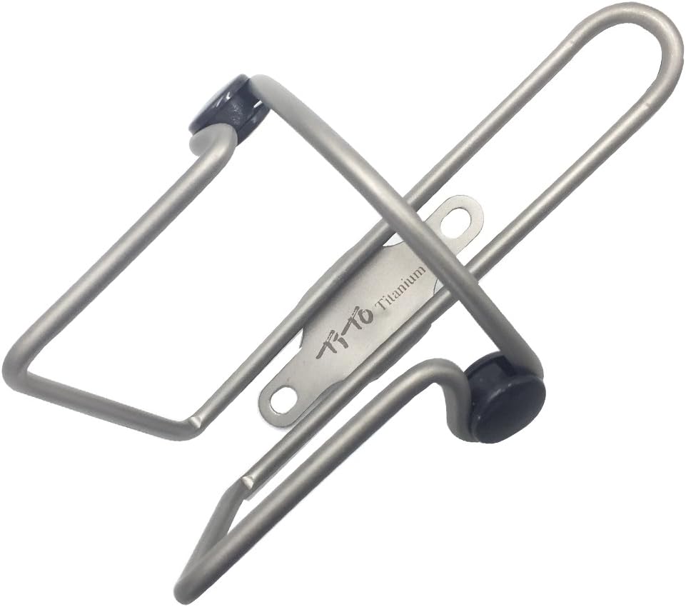 TITO Titanium Alloy MTB/Road bike Water Bottle Cage Bicycle Drink Water Bottle Rack Holder Bike Accessories two pcs of titanium alloy bolts inside