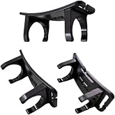 RecDec 3 Pack Headlamp Holder Mounting Bracket Clip Replacement Headband Mount Stand for LED Rechargeable Head Lamp 24mm Cylinder Flashlights Magnetic Base Headlight Flash Light Torch