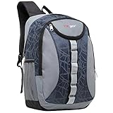 18 Inch MGgear Student Bookbag / Children Sports Backpack / Travel Carryon, Navy