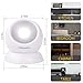 Dream Master Tap Light Battery Operated LED Night Light Mount-on Anywhere COB 360 Rotating Circle Light with Magnetic Base (2 Pack)