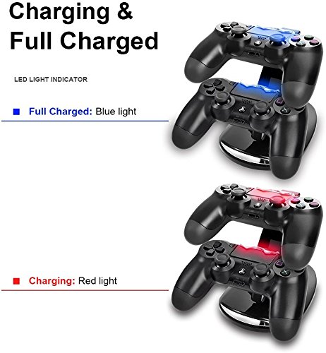 Playstation-4-Charger-CBSKY-Dual-USB-Charging-Charger-Docking-Station-Stand-for-Playstation-4-PS4-Controller