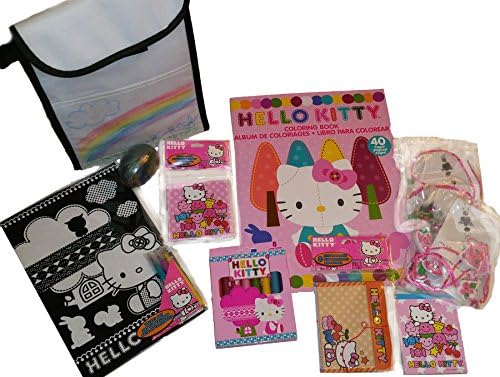 Hello Kitty BUSY BAG "Color Me" Tote Travel and On-the-Go Entertainment and Activities