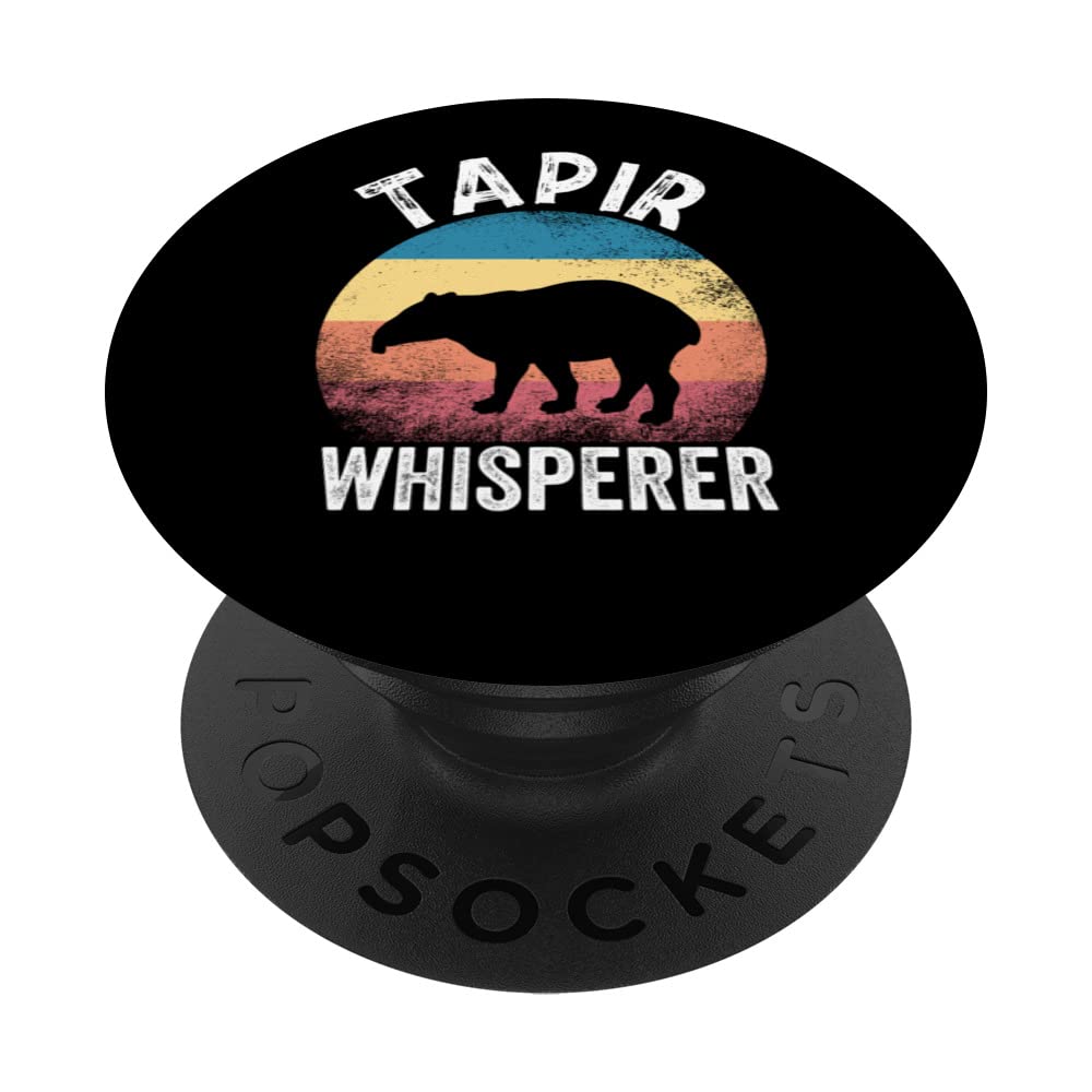 Tapir Whisperer Mammal From South America Wildlife PopSockets Swappable PopGrip