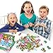 Tepsmigo Puzzles for Kids Ages 4-8, 4 Pack Wooden Jigsaw Puzzles 60 Pieces Preschool Educational Learning Toys Set for Boys Girls