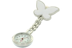 FOBTIME Silicone Pocket Brooch Clip Fob Medical Nurse Watch Pocket Clock Gift for Hospital Doctors Nursing Timepiece