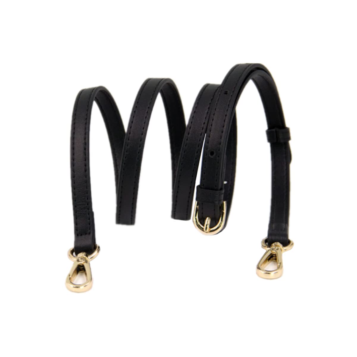 ETOPARS Replacement Purse Strap Leather Adjustable For Crossbody Shoulder Tote Handbags Bag Buckles DIY 0.47" Width