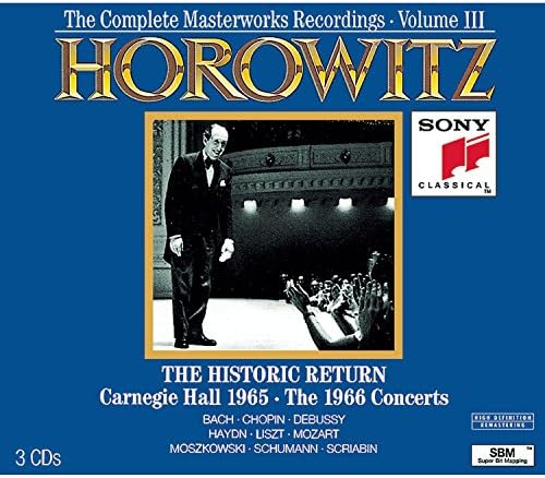 Horowitz, Vladimir - Live At Carnegie Hall: The Historic Concerts