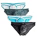 Nightaste Men Lightweight Sport Comfort Underwear Low Rise Bikinis Briefs (XL, 4 Colors)