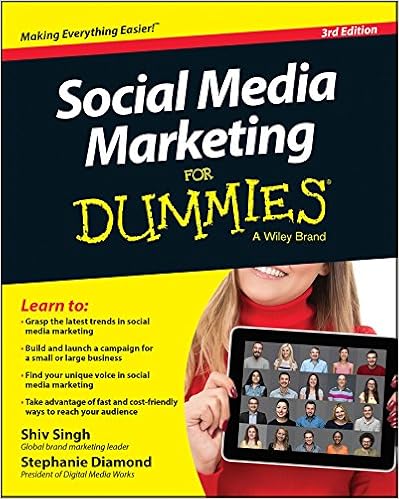 Social Media Marketing For Dummies, by Shiv Singh Stephanie Diamond